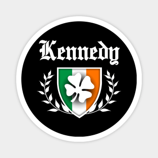 Kennedy Shamrock Crest Magnet